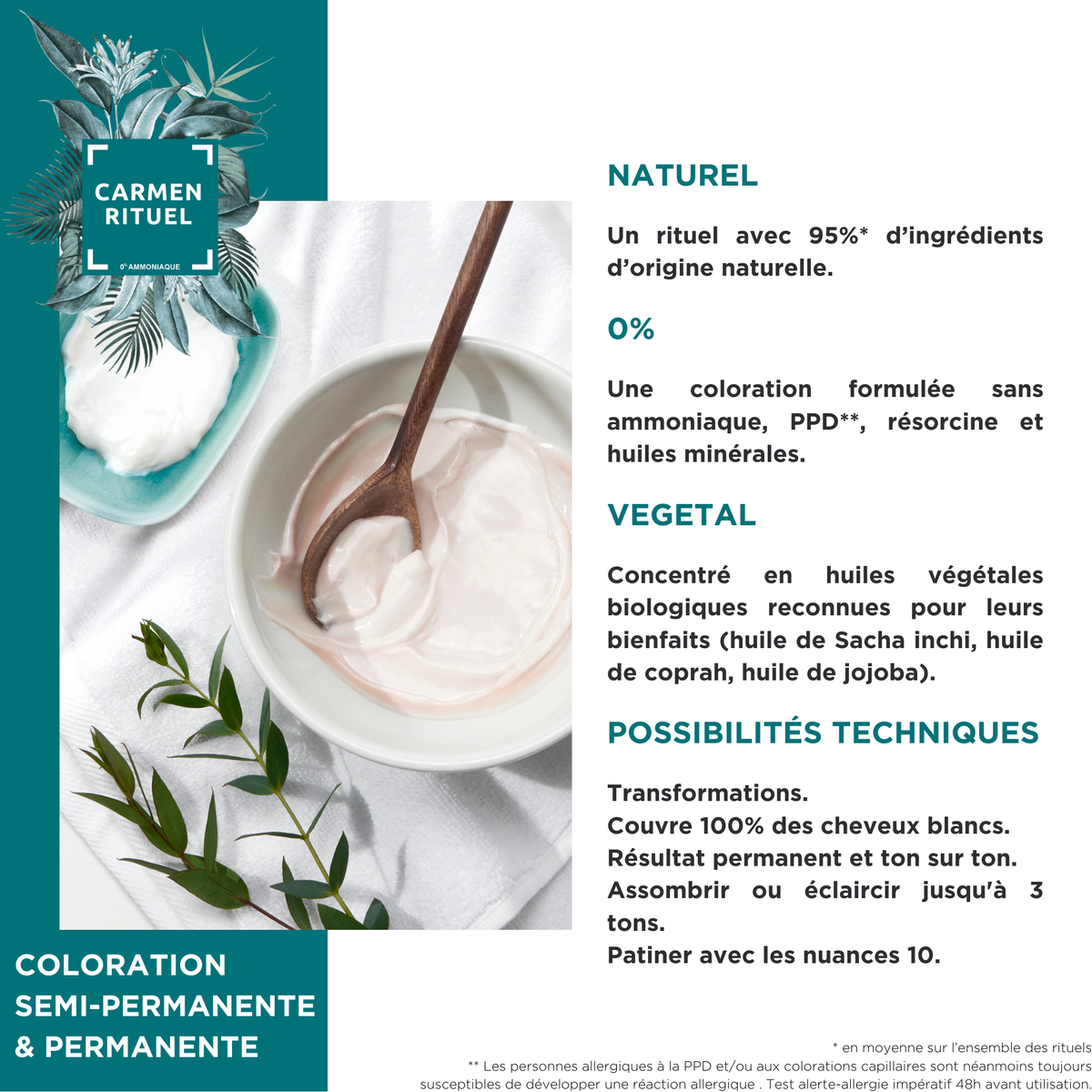 Les Cendrés - Crèmes Colorantes 4*15 - Châtain cendré acajou
