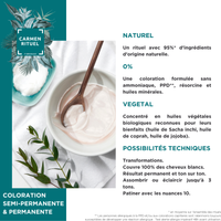 Les Cendrés - Crèmes Colorantes 4*15 - Châtain cendré acajou