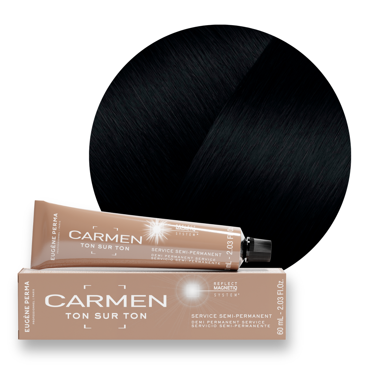 Les Naturels  - Crèmes Colorantes 1*0 - Noir