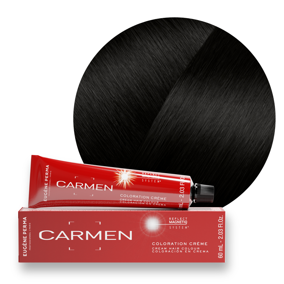 Les Naturels - Crèmes Colorantes 3*0 - Châtain foncé