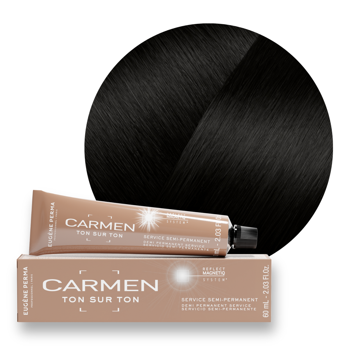 Les Naturels  - Crèmes Colorantes 3*0 - Châtain foncé