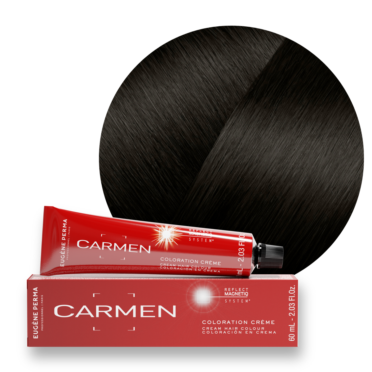 Les Naturels - Crèmes Colorantes 4*0 - Châtain