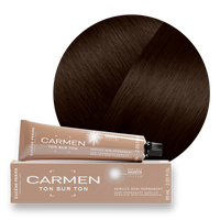 Les Dorés  - Crèmes Colorantes 4*35 - Châtain doré acajou