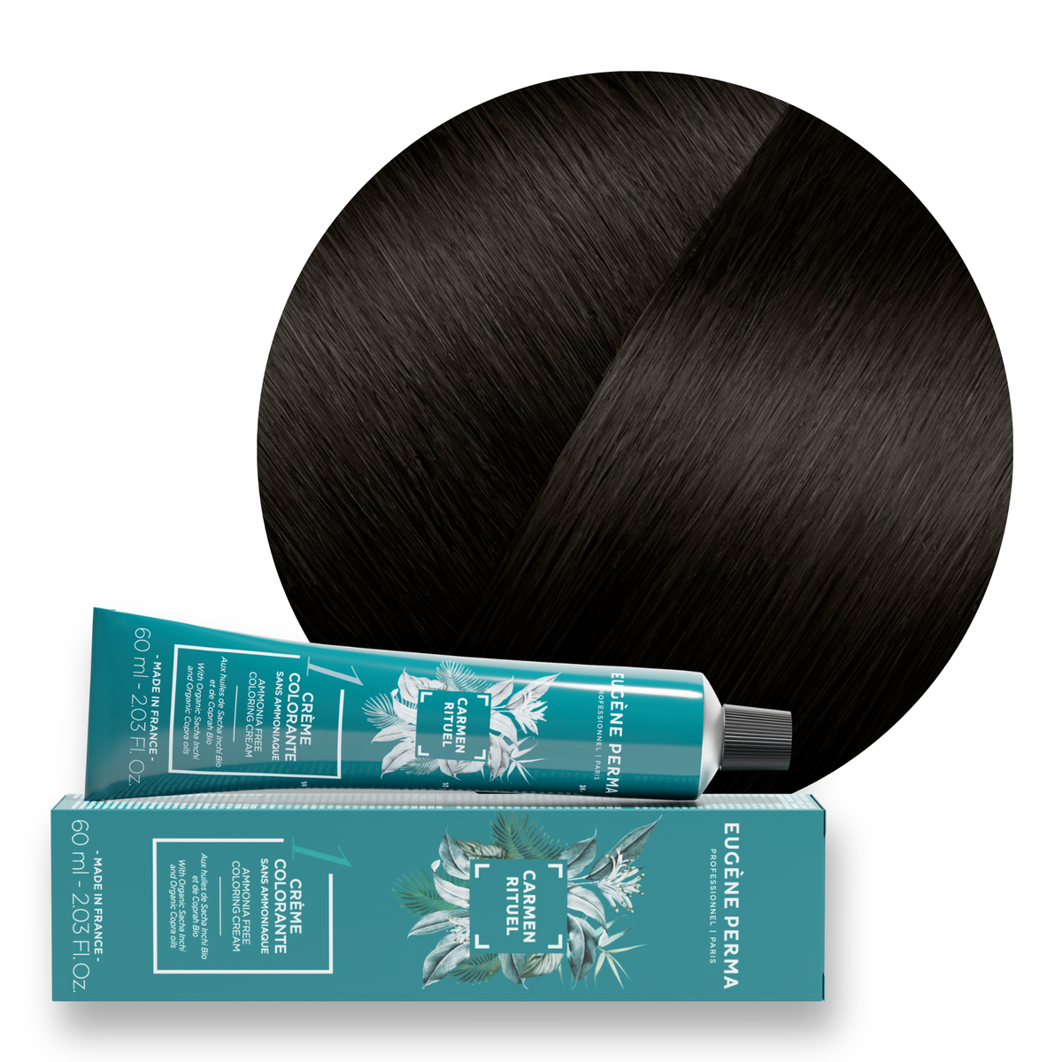 Les Naturels - Crèmes Colorantes 4*0 - Châtain