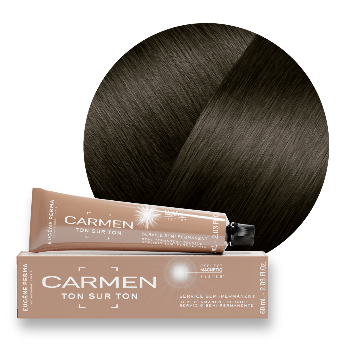Les Naturels  - Crèmes Colorantes 5*0 - Châtain clair