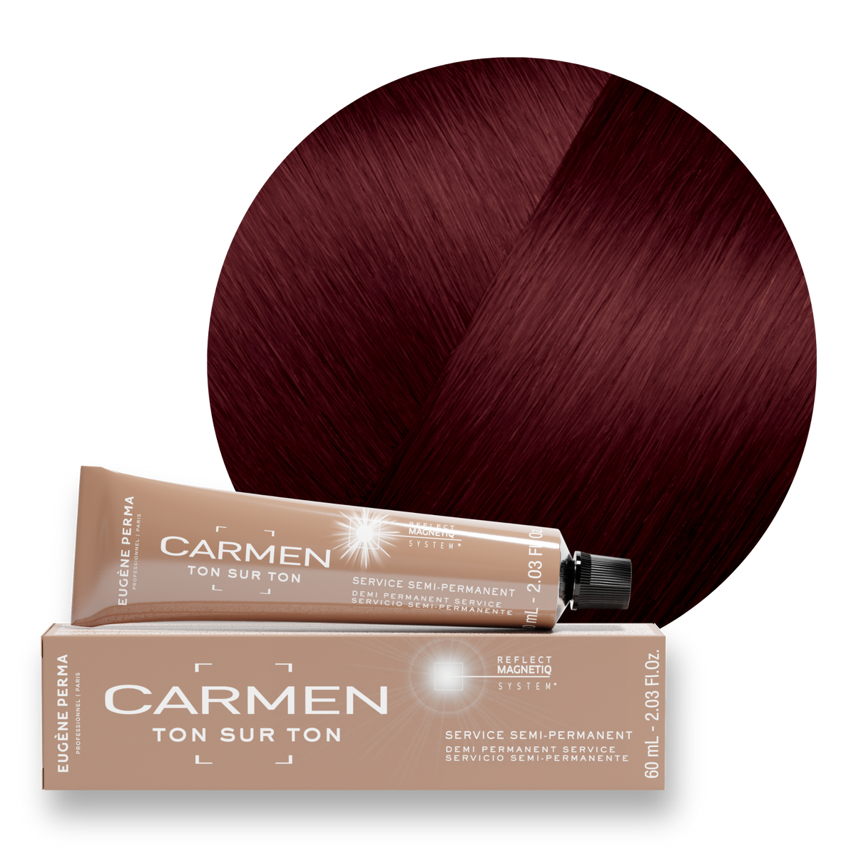 Les Rouges - Crèmes Colorantes 5*66 - Cerise