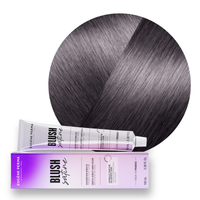 Blush Satine Gris Acier Foncé