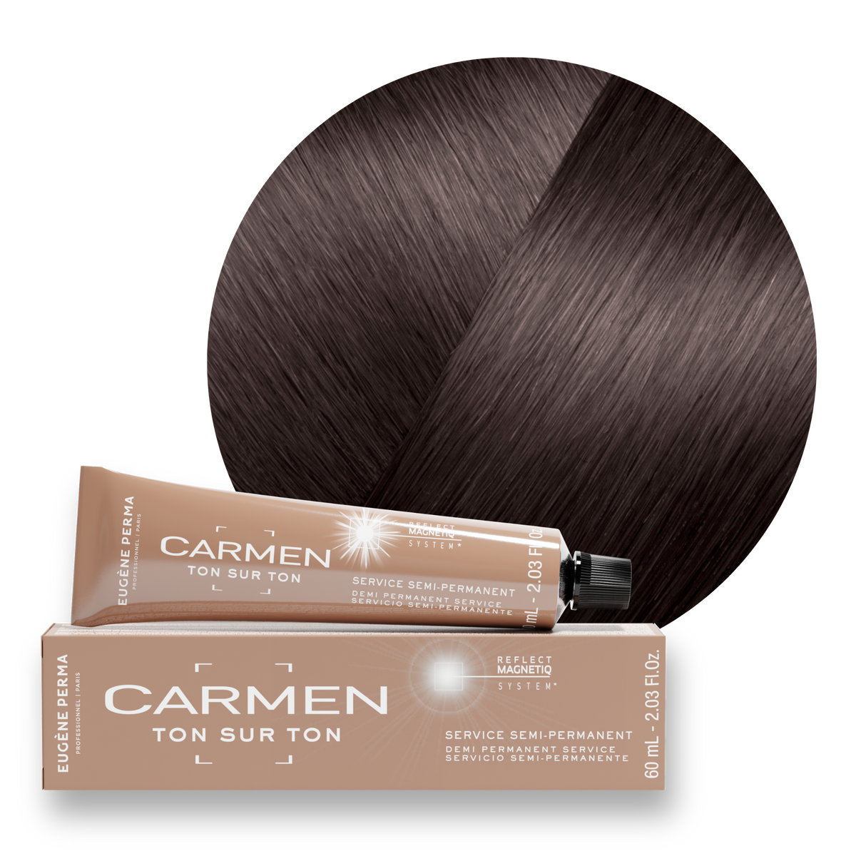 Les Cendrés - Crèmes Colorantes 6*12 - Marron glacé