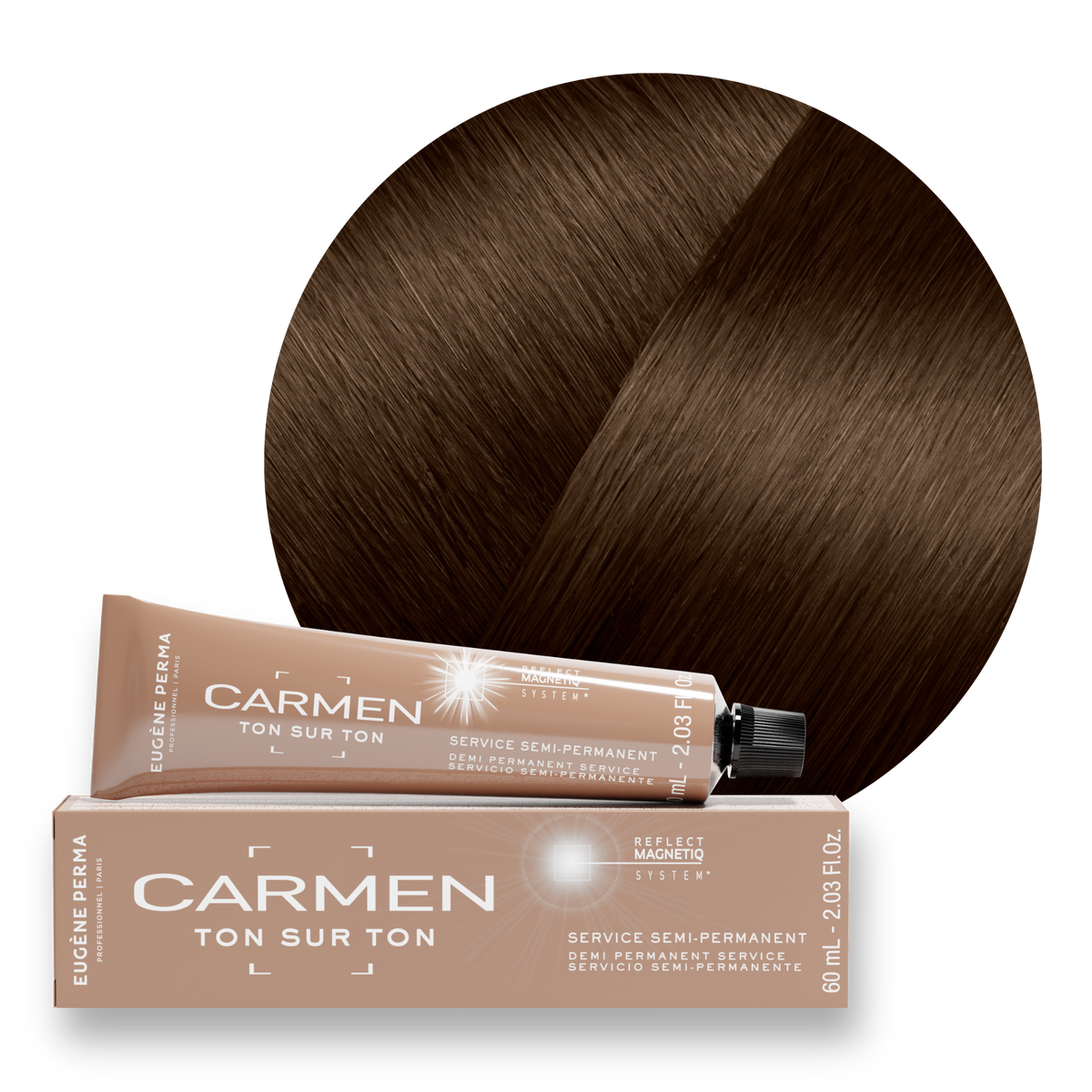 Les Dorés  - Crèmes Colorantes 6*35 - Marron