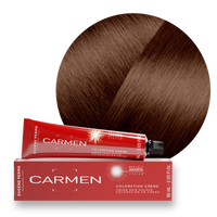 Les Cuivrés - Crèmes Colorantes 6*45 - Blond foncé cuivré acajou