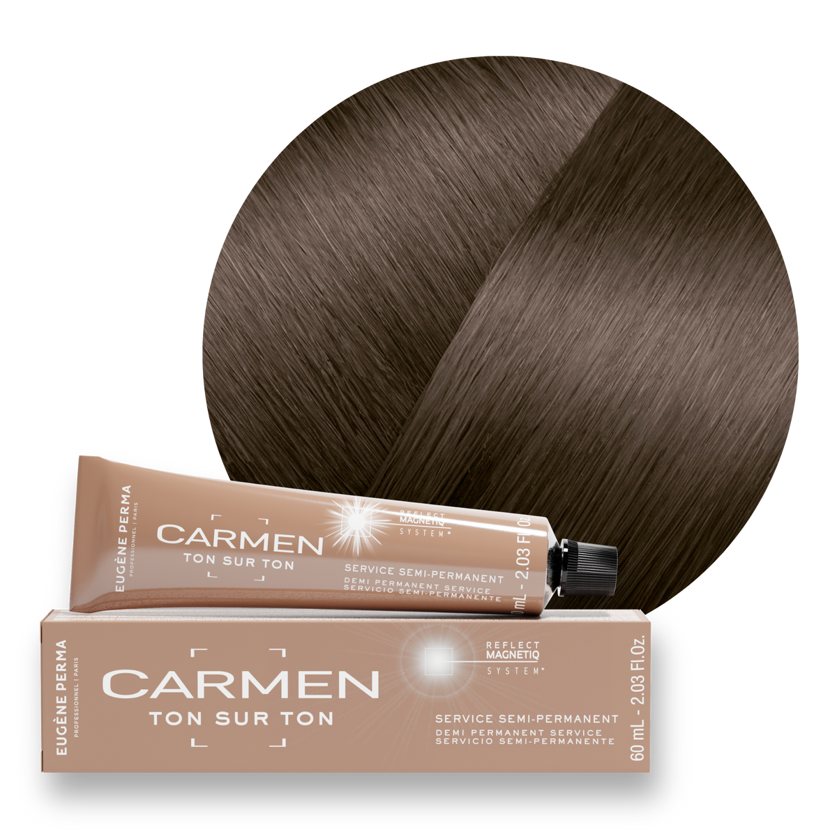 Les Mokas  - Crèmes Colorantes 6*81 - Marron fumé