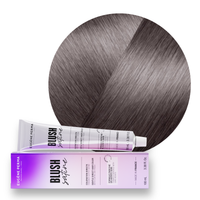 Blush Satine Gris Acier Moyen
