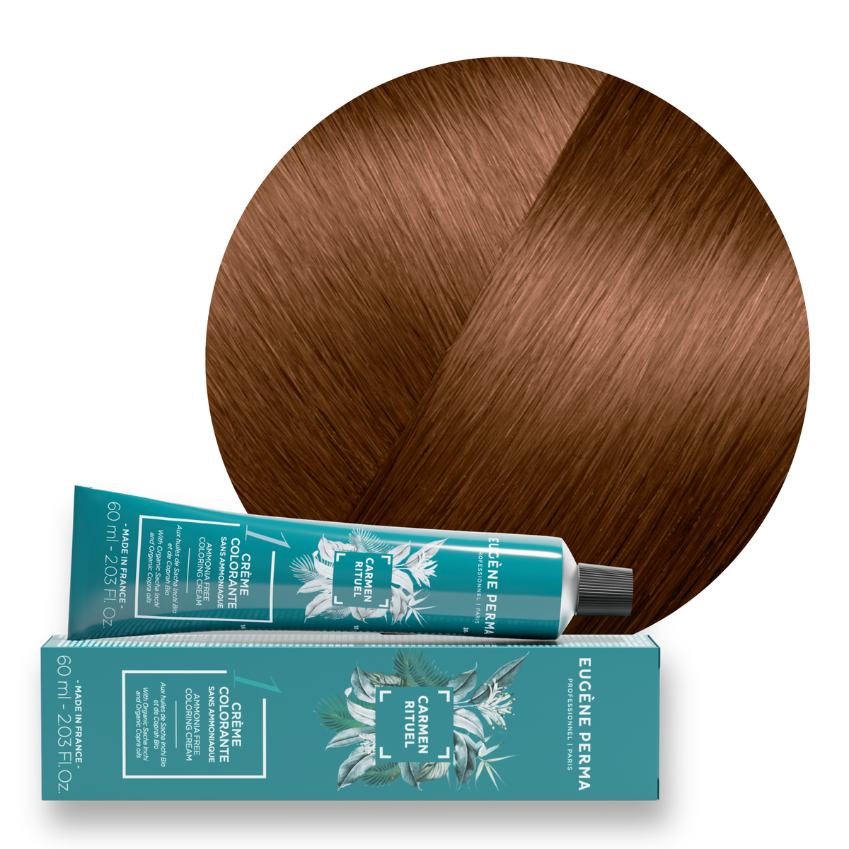 Les Cuivrés - Crèmes Colorantes 7*43 - Blond cuivré doré