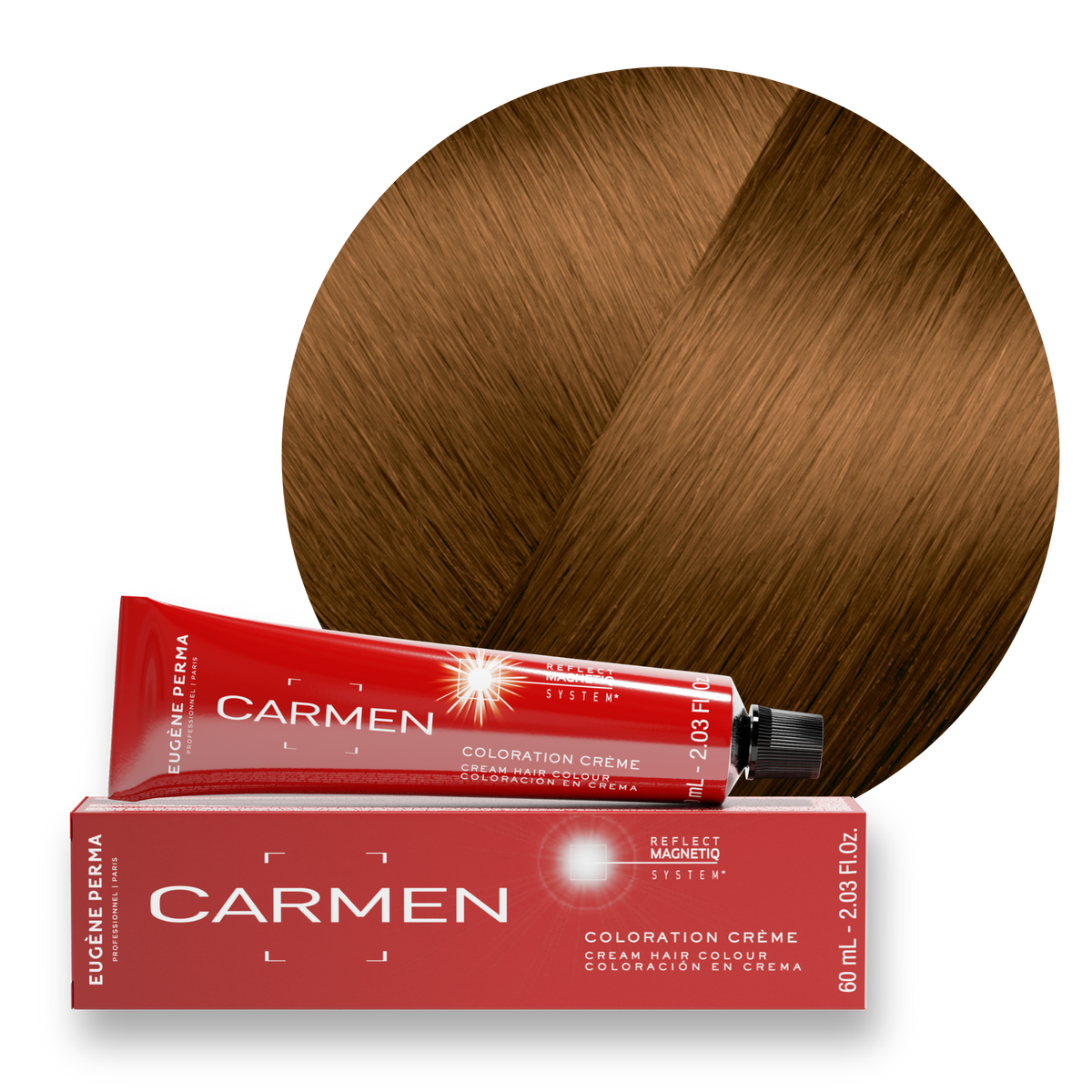 Les Dorés - Crèmes Colorantes 7*34 - Blond doré cuivré