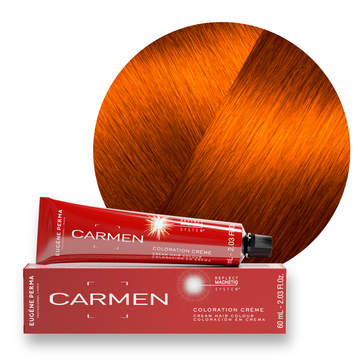 Les Cuivrés - Crèmes Colorantes 7*40 - Blond cuivré intense