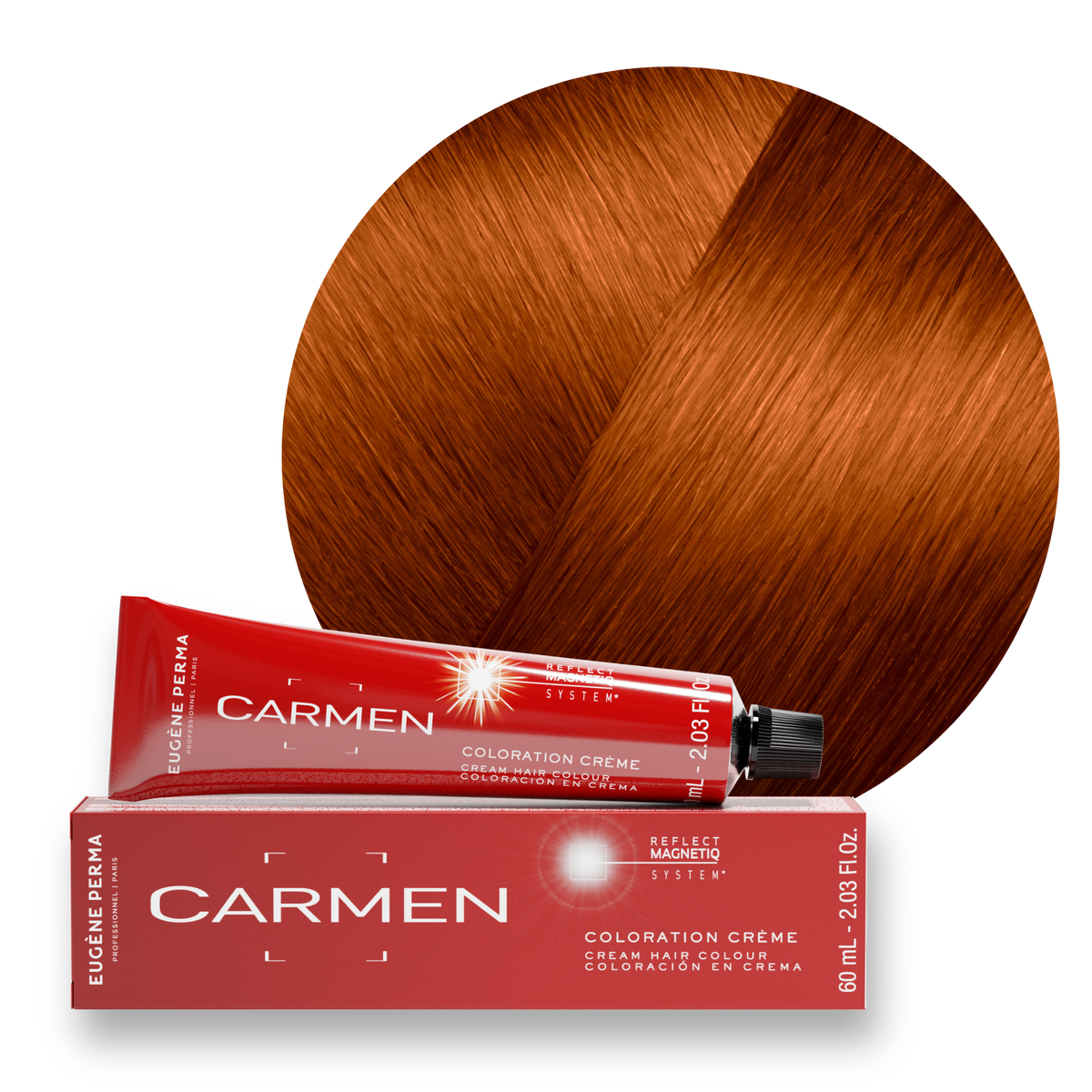 Les Cuivrés - Crèmes Colorantes 7*4 - Blond cuivré
