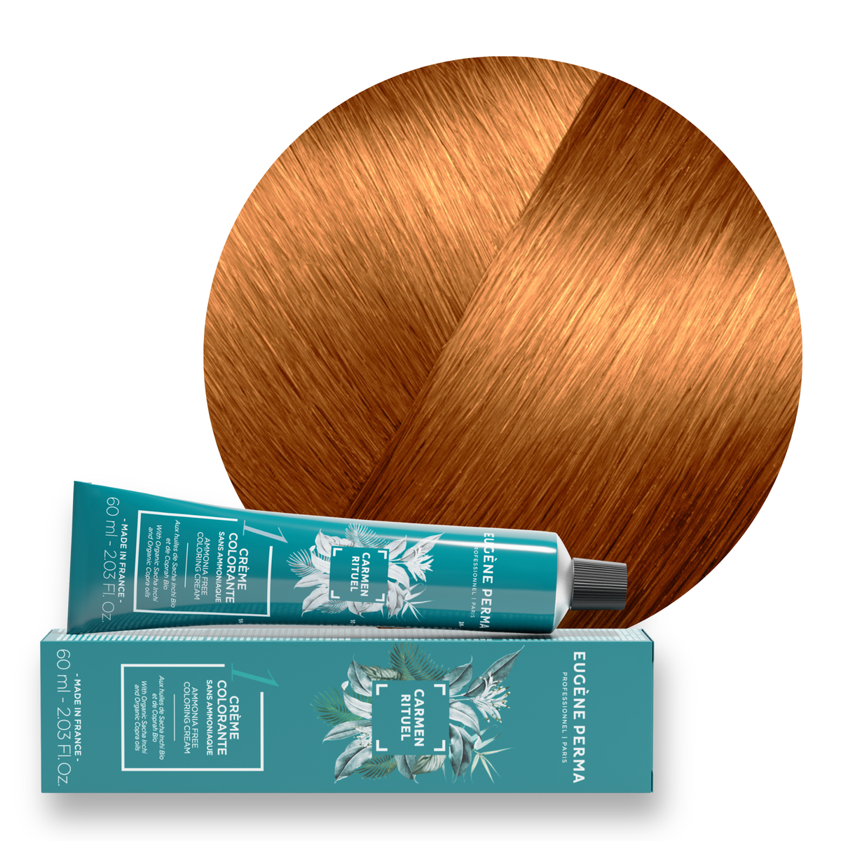 Les Cuivrés - Crèmes Colorantes 8*4 - Blond clair cuivré