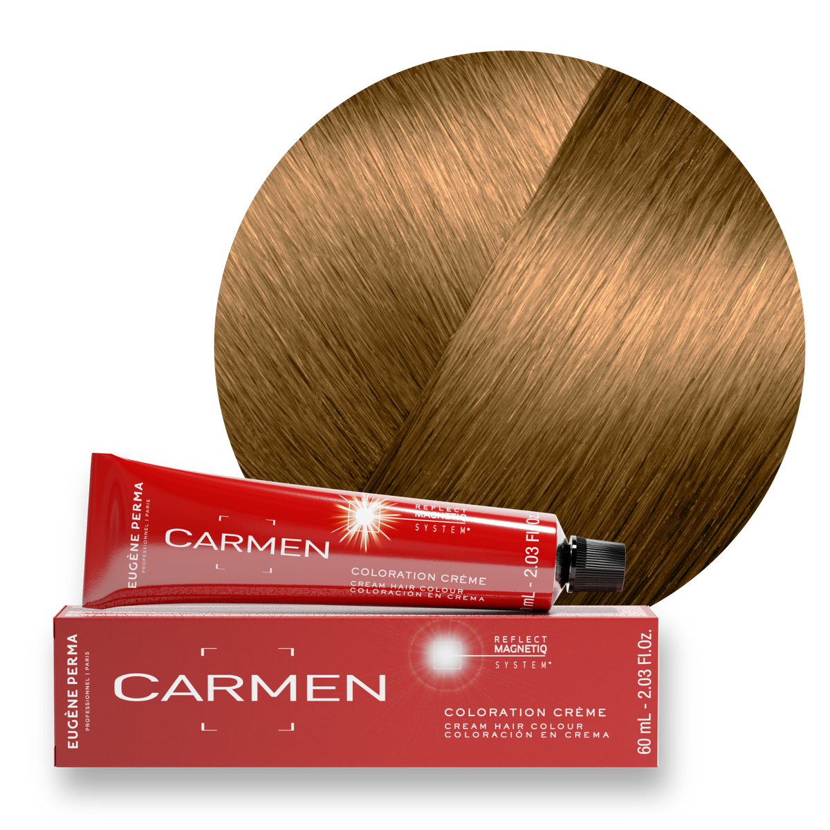 Les Cuivrés - Crèmes Colorantes 8*04 - Blond clair naturel cuivré
