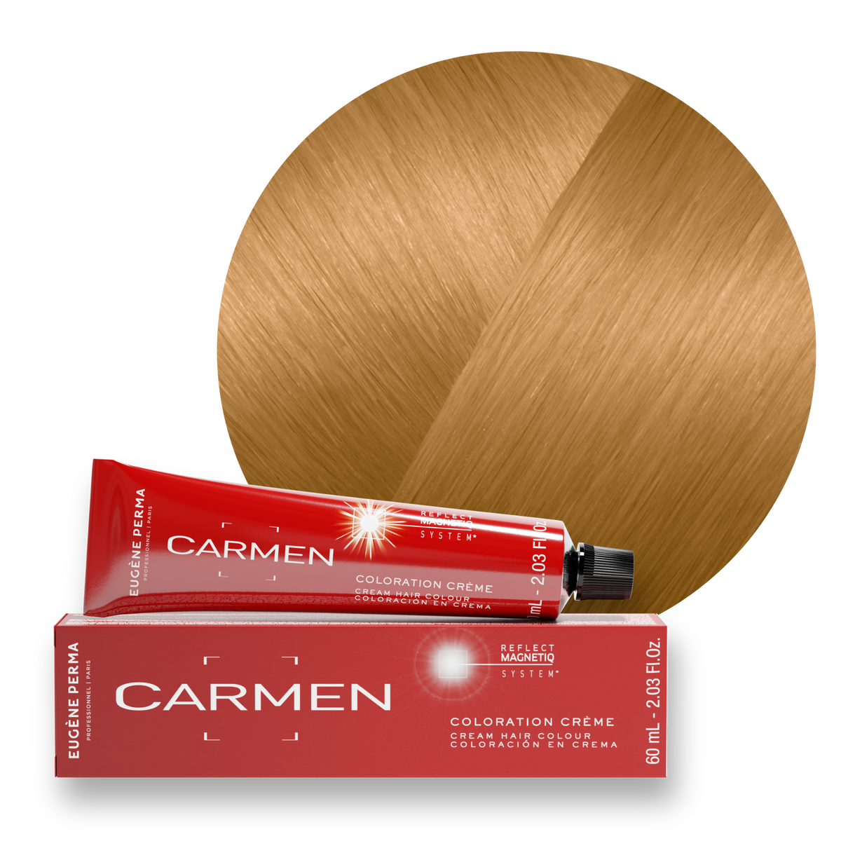 Les Dorés - Crèmes Colorantes 9*34 - Blond très clair doré cuivré