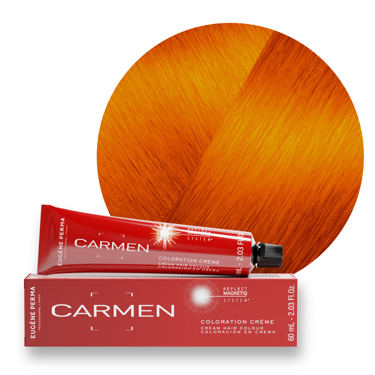 Les Couleurs Créatives - Crèmes Colorantes CC40 - Orange atomique