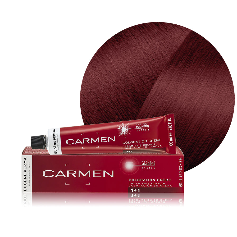 Les Rouges - Crèmes Colorantes 6*60 - Blond foncé rouge intense