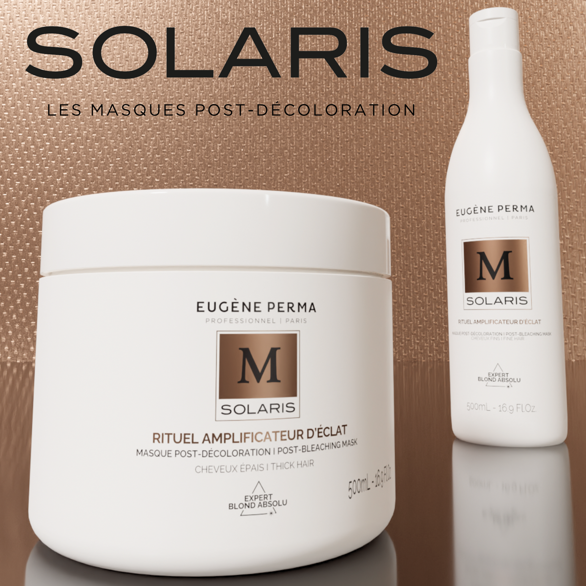 Masque post-décoloration pour cheveux épais